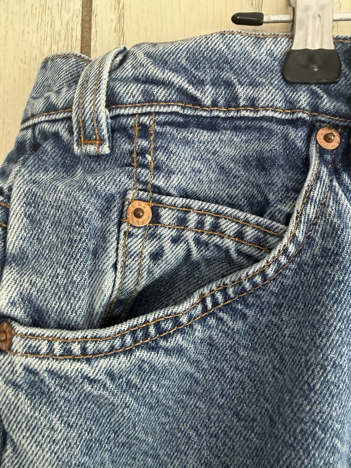 VTG 90s Levis 560 Jeans Men 36×29.5 Loose Tapered Orange Tab Made in USA 05-97