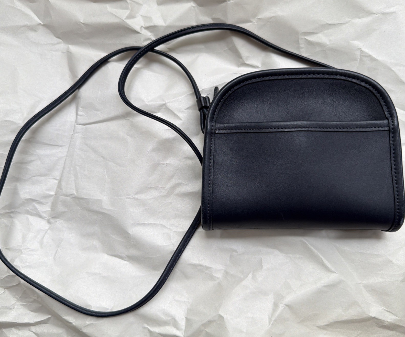Coach Vintage Abbie Crossbody 9017 Rare Navy Blue Color Excellent Condition!