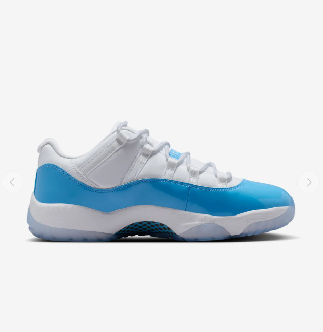 Nike Air Jordan 11 Retro Low Men Shoes University Blue White Black FV5104-100