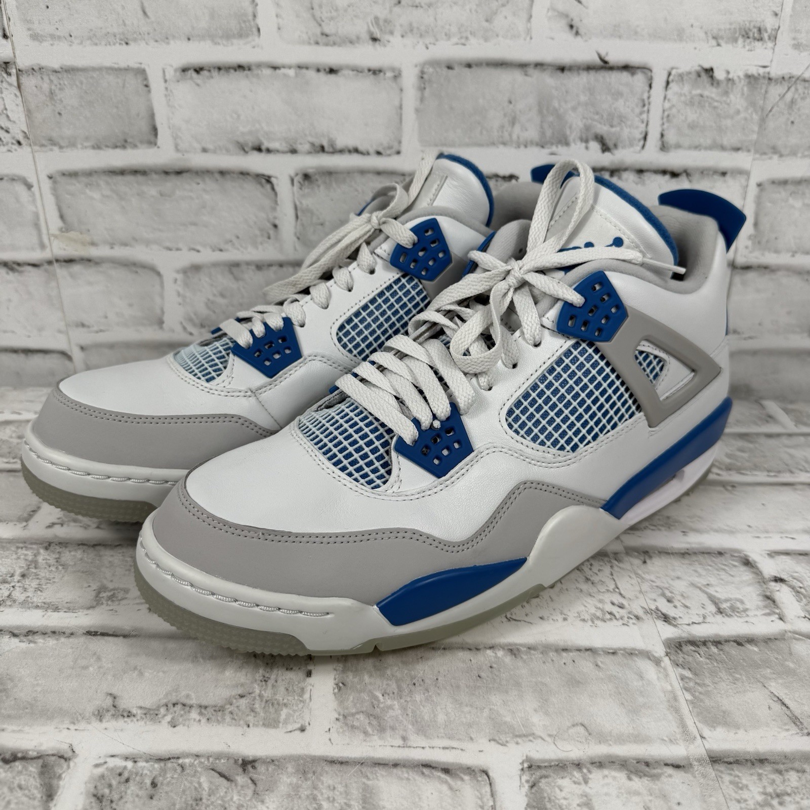 Nike Jordan 4 IV Retro Military Blue Golf Shoes Mens Sz 13 CU9981-101 Brand New