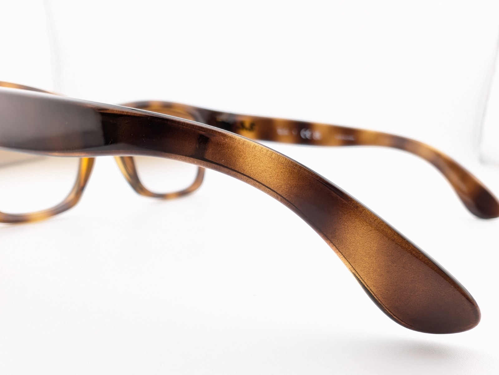 Ray-Ban Sunglasses, RB 4194 710/85 2N Polished Light Havana, 53-17-140, Plastic