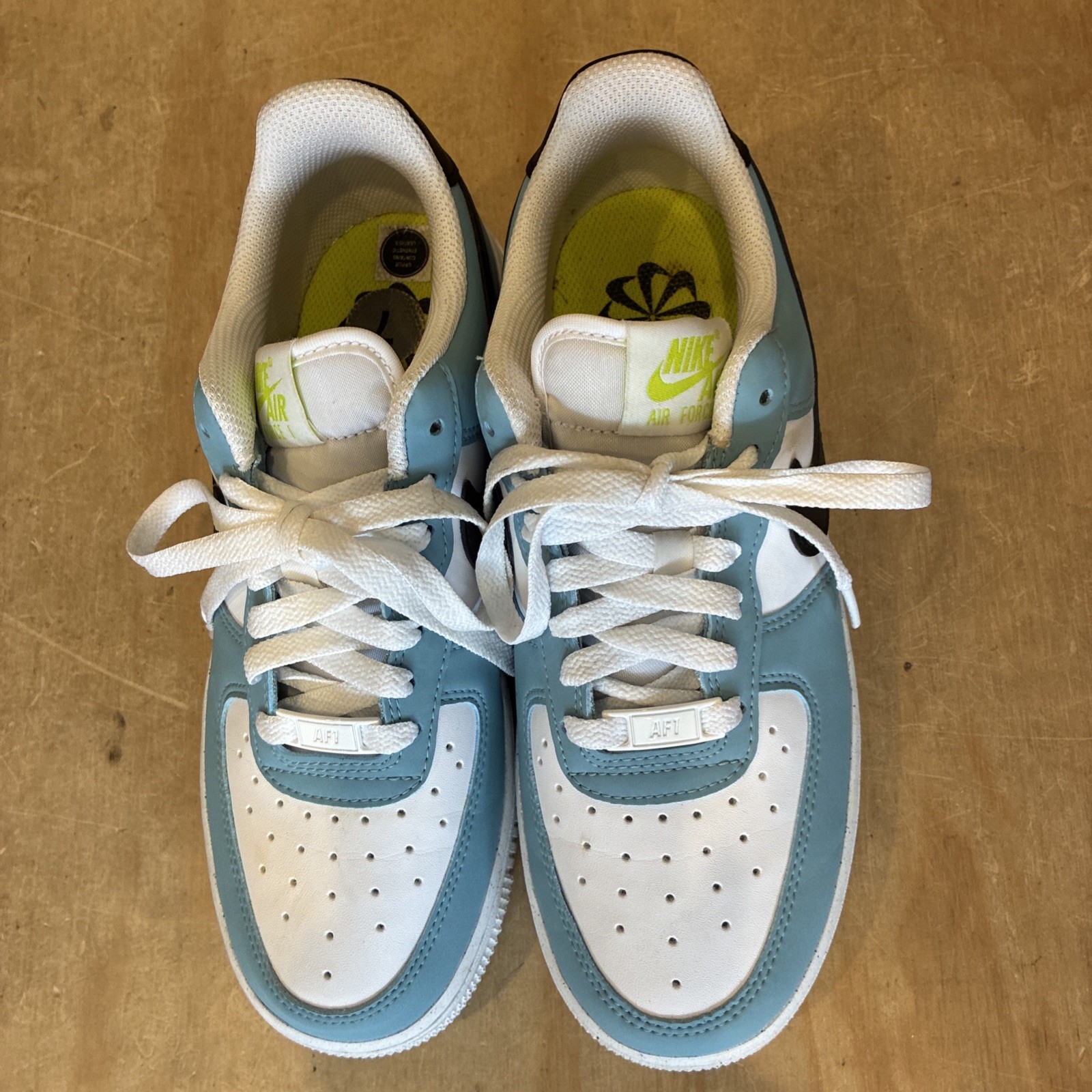 M038) Nike Air Force 1 ’07 Next Nature Blue/White HJ9571-400 Women’s Size 7