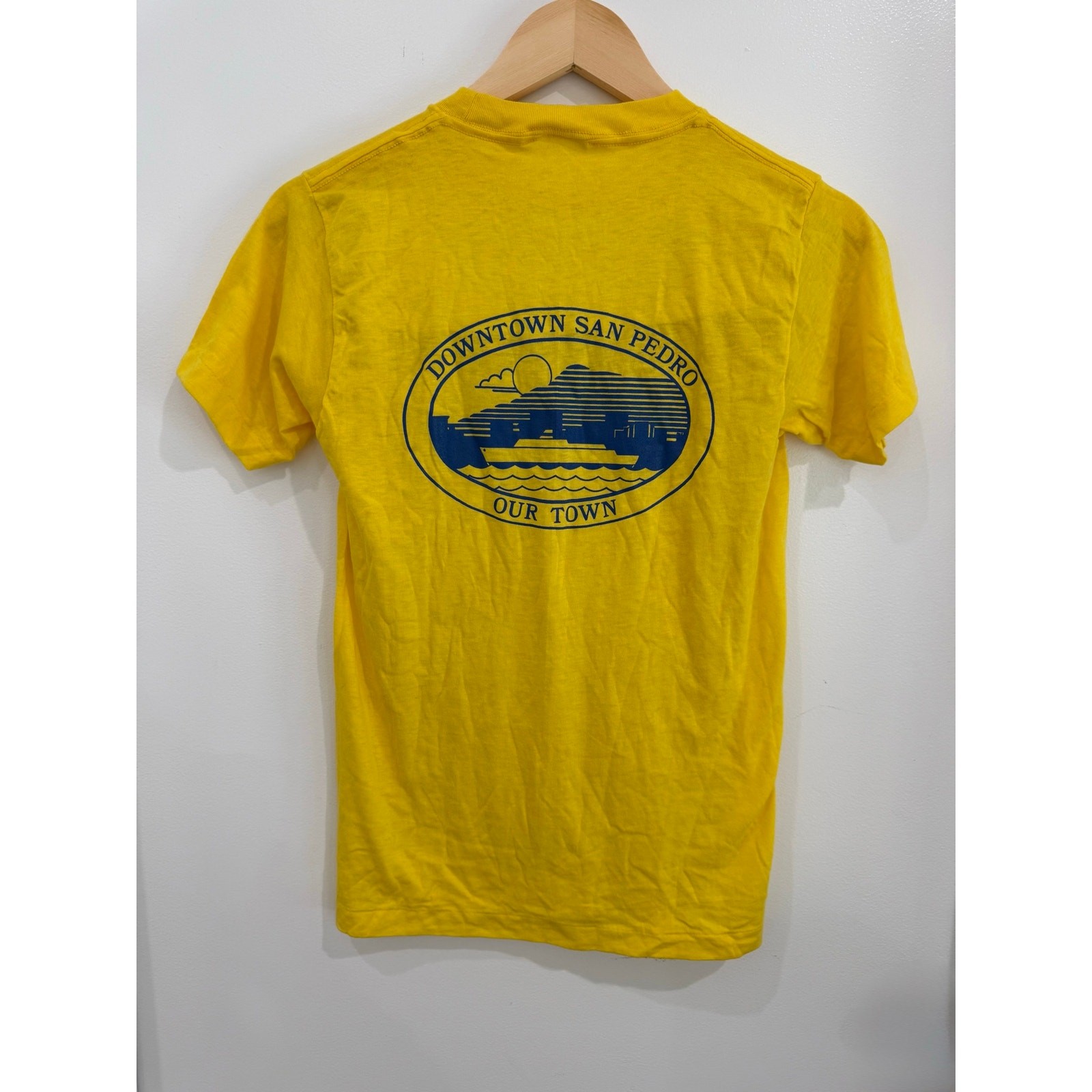 Ched Quality Knits by Anvil Vintage Single Stitch Downtown San Pedro Tee