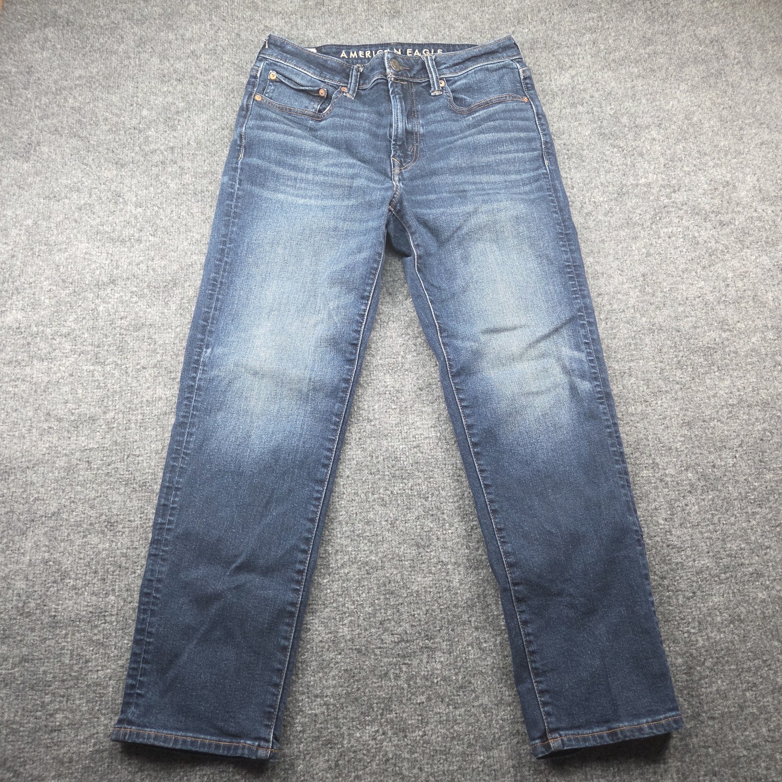 American Eagle Mens Jeans Size 30×30 AirFlex+ Athletic Straight Stretch Denim