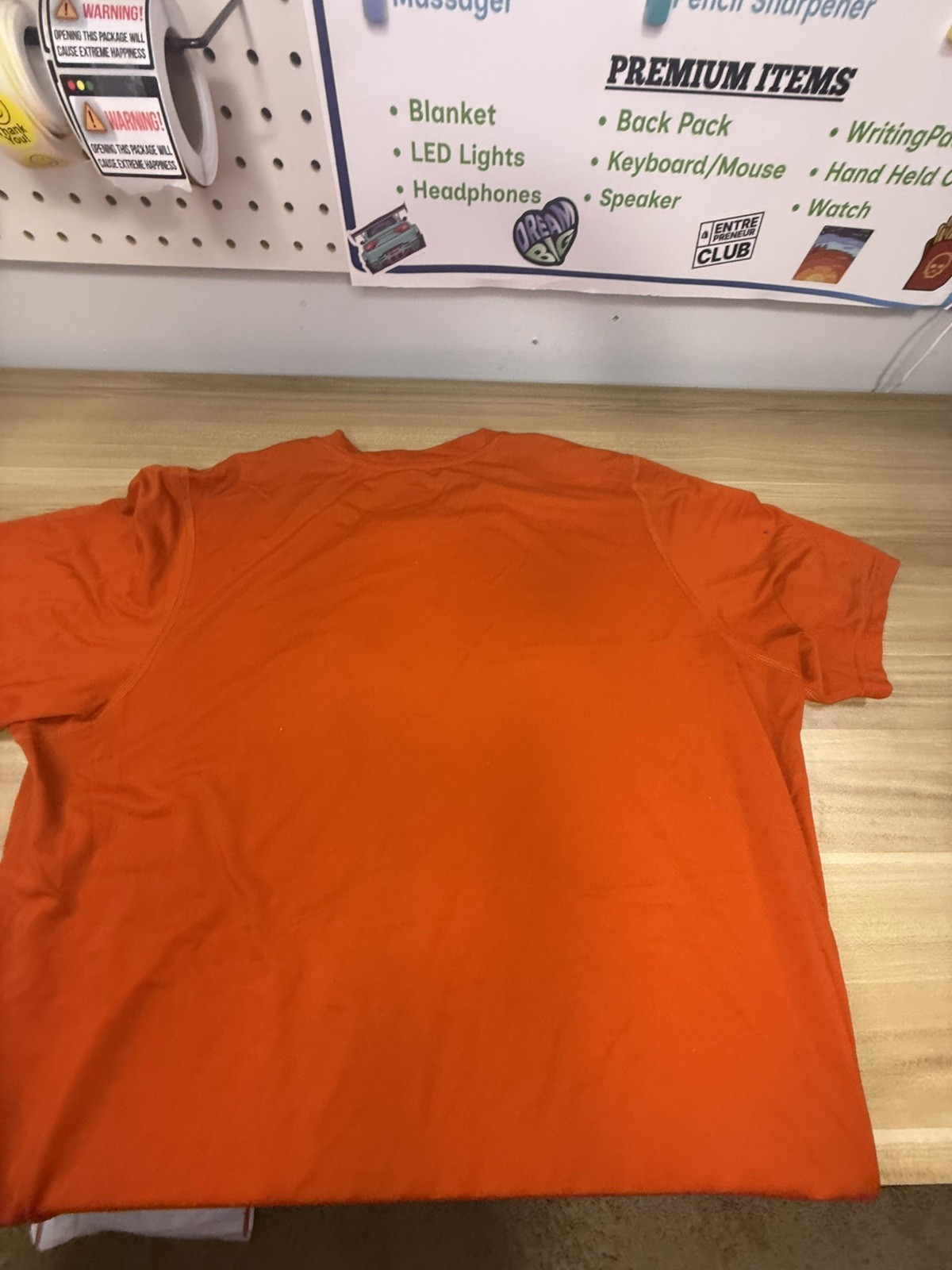 Adidas Creator Tee Short Sleeve Shirt Men’s Orange XL