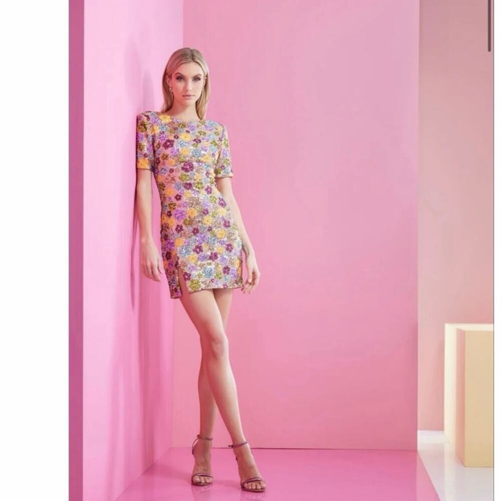 Dress the Population Maddox Floral Dress