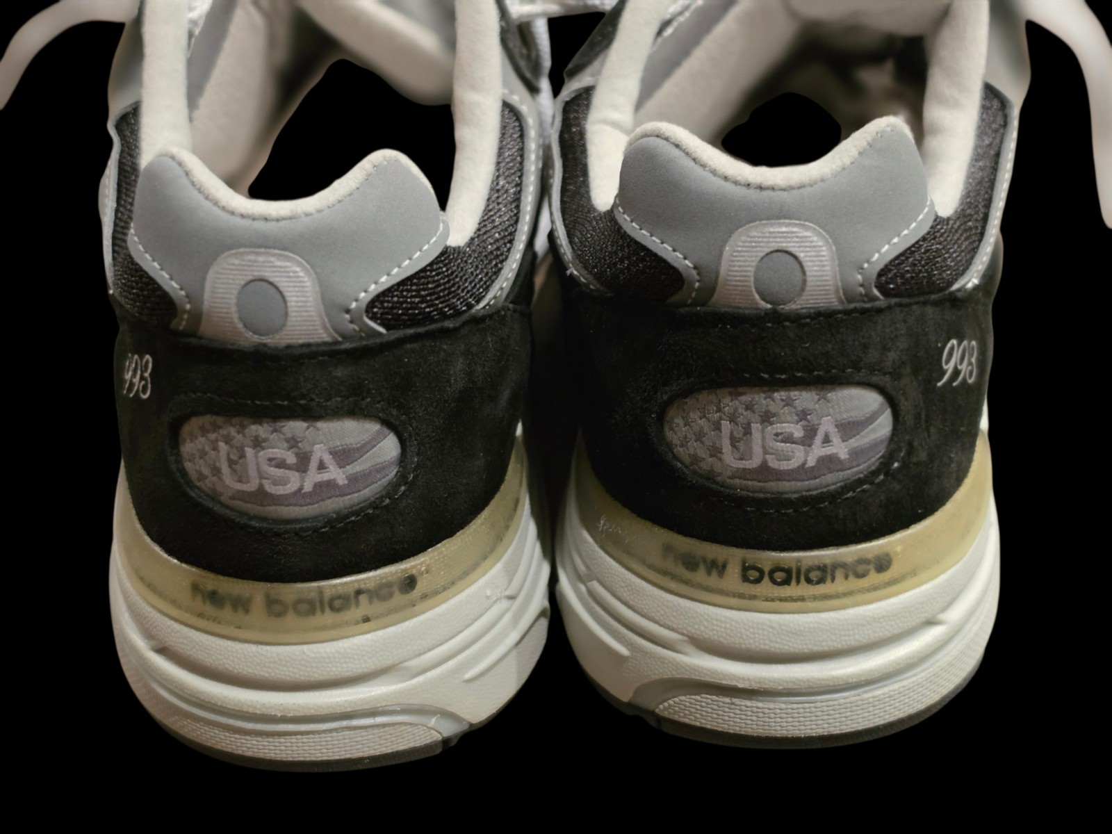 New Balance 993 Made in USA ‘Navy ‘ Men Sneakers Sz 12