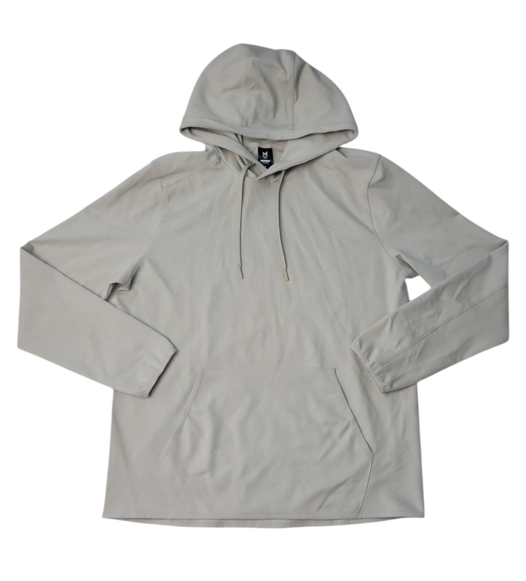 Member’s Mark Men’s Kangaroo Pocket Drawstring Luxe Hoodie Flax XL