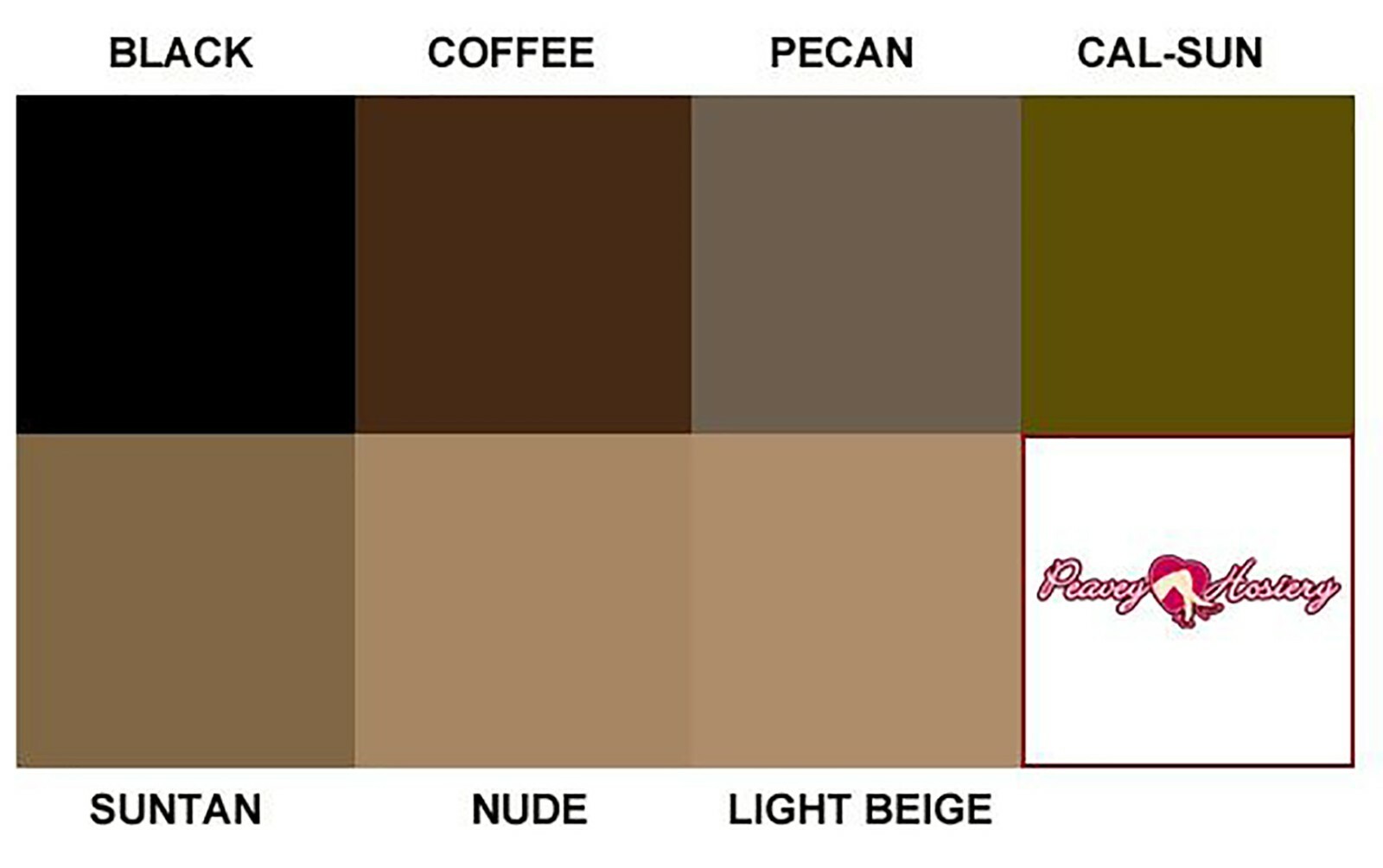 PEAVEY Pantyhose & 40 Denier Compression Tights Hooters Shiny Hosiery A B C D Q