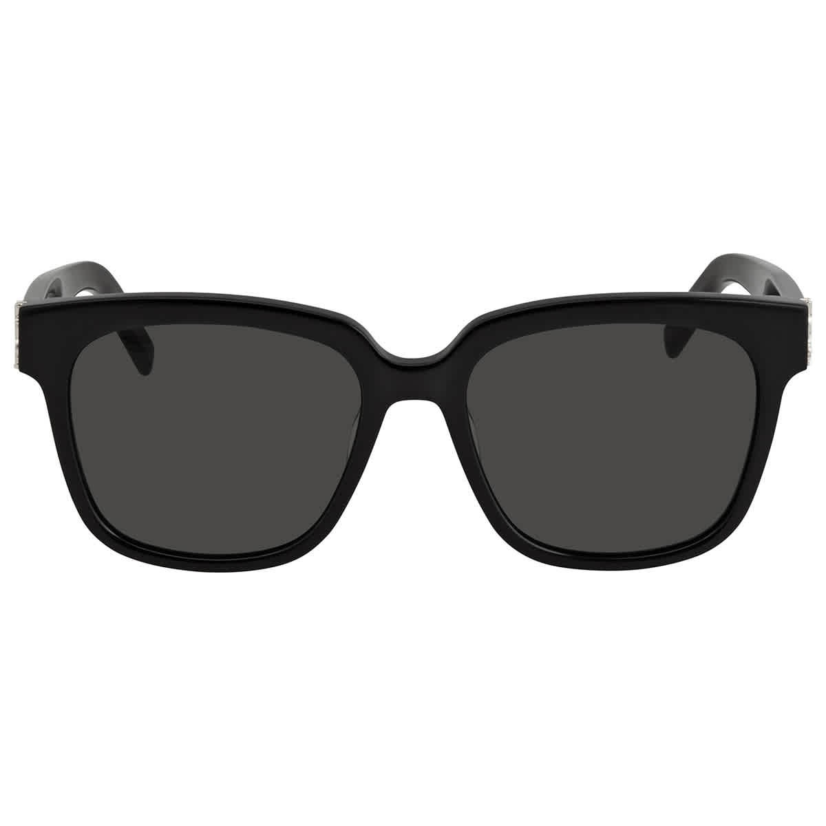 Saint Laurent Grey Square Ladies Sunglasses SL M40 003 54 SL M40 003 54