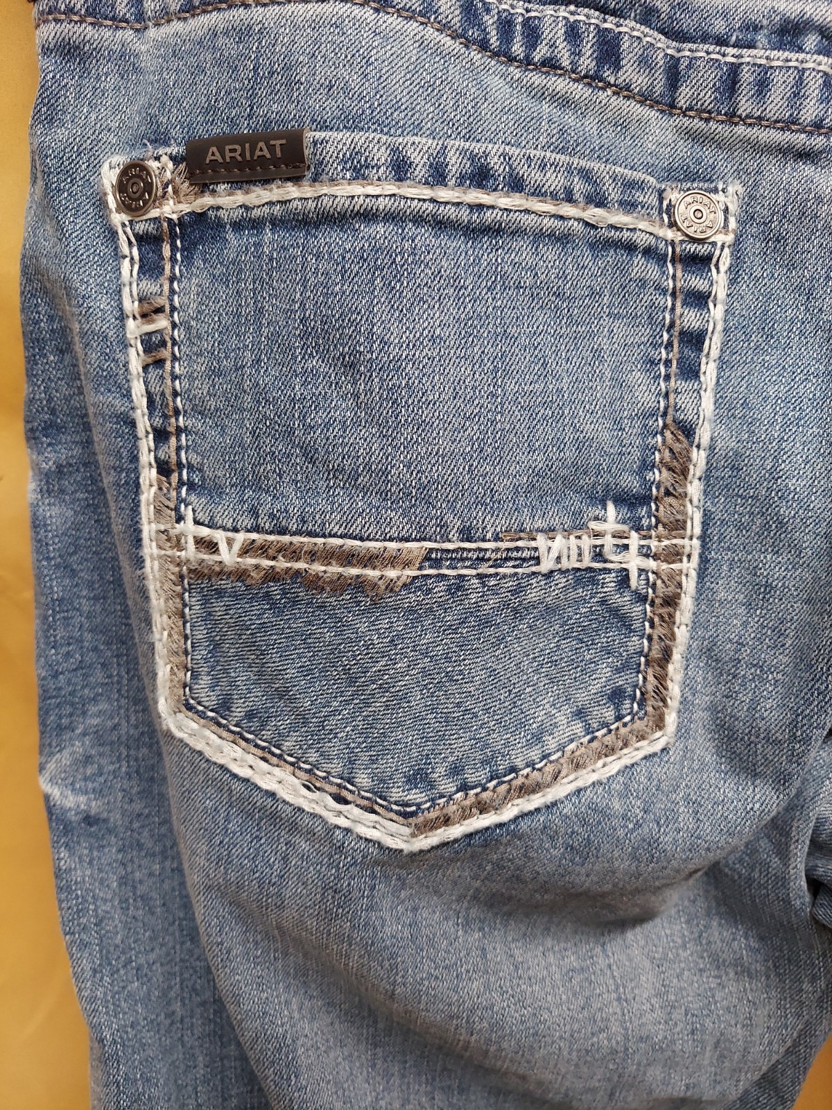 Ariat Legacy M2 Relaxed Bootcut Jeans Mens 34×34 Blue Traditional Denim (3-ODI)