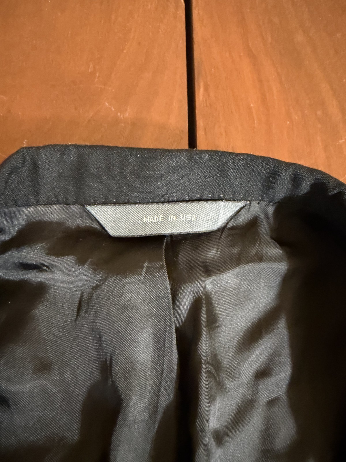 2025 BROOKS BROTHERS Black Tux Tuxedo Sport Coat Suit Blazer Jacket 46L Wool