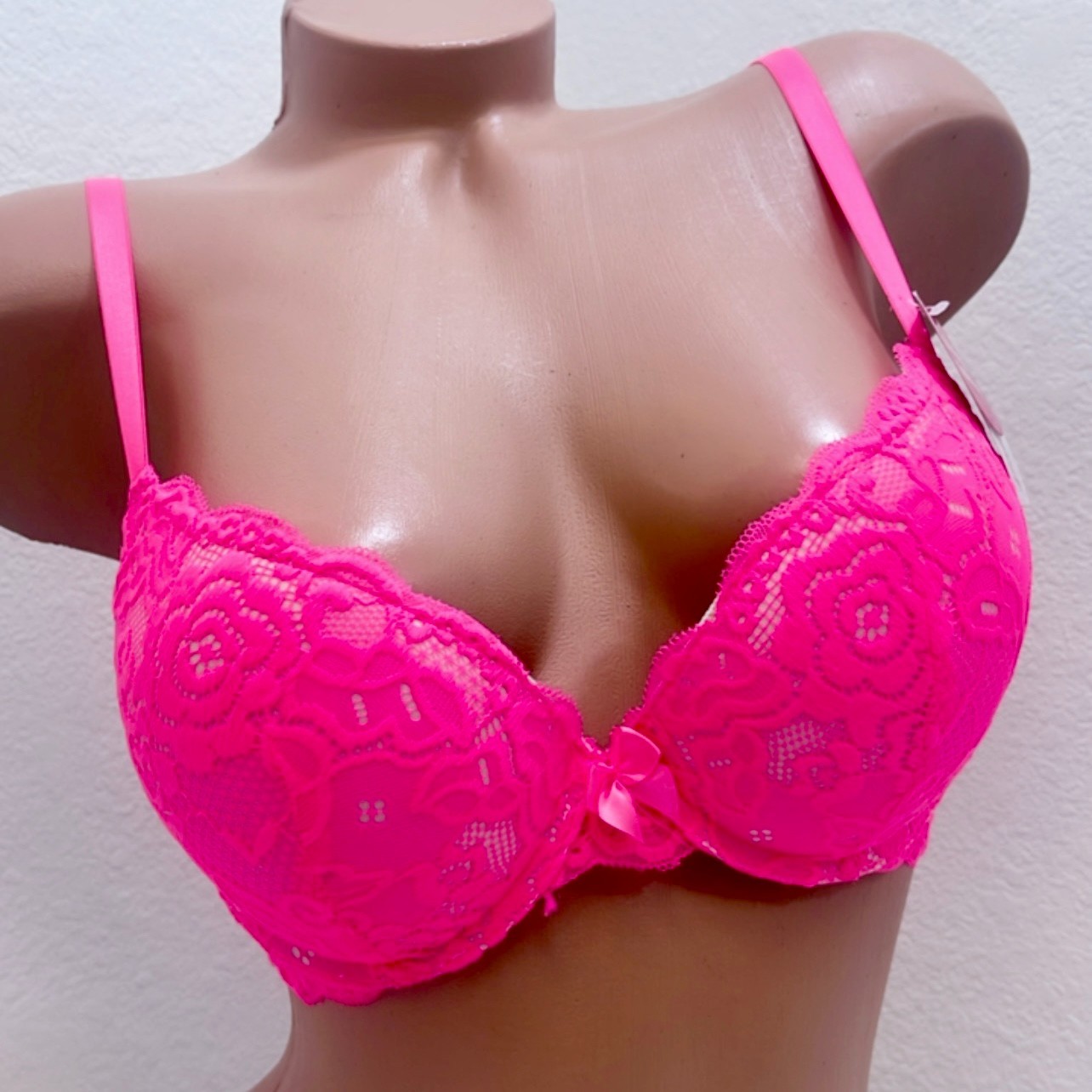 EXTREME DOUBLE PUSH UP Add 2 Cup Sizes Push Up Bra Padded FREE RETURN 1,3 or 6pc