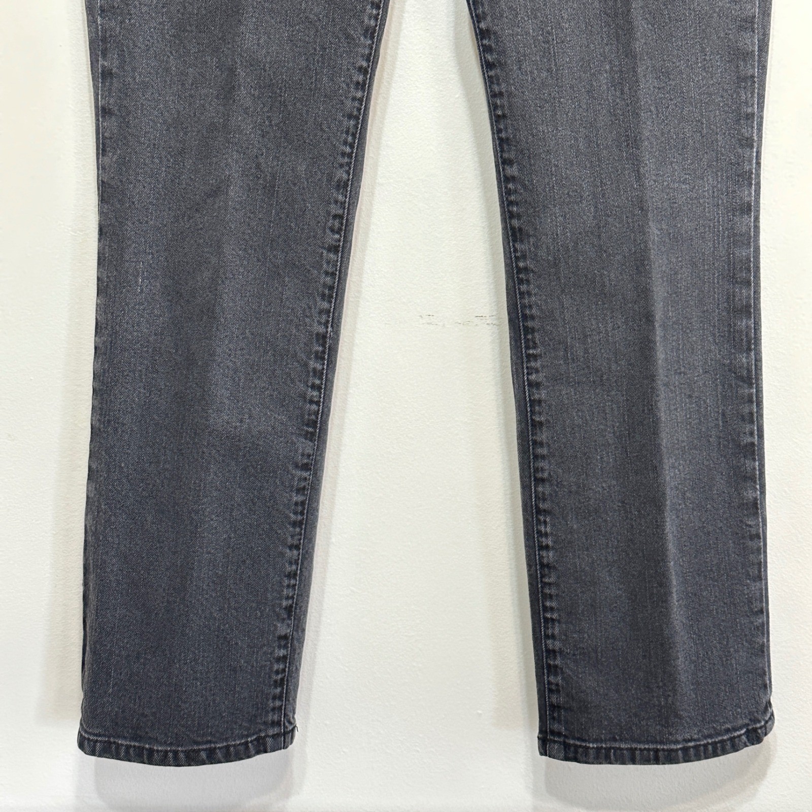 Lauren Ralph Lauren Classic Straight Leg Jeans Womens 10 Black Wash Denim Casual
