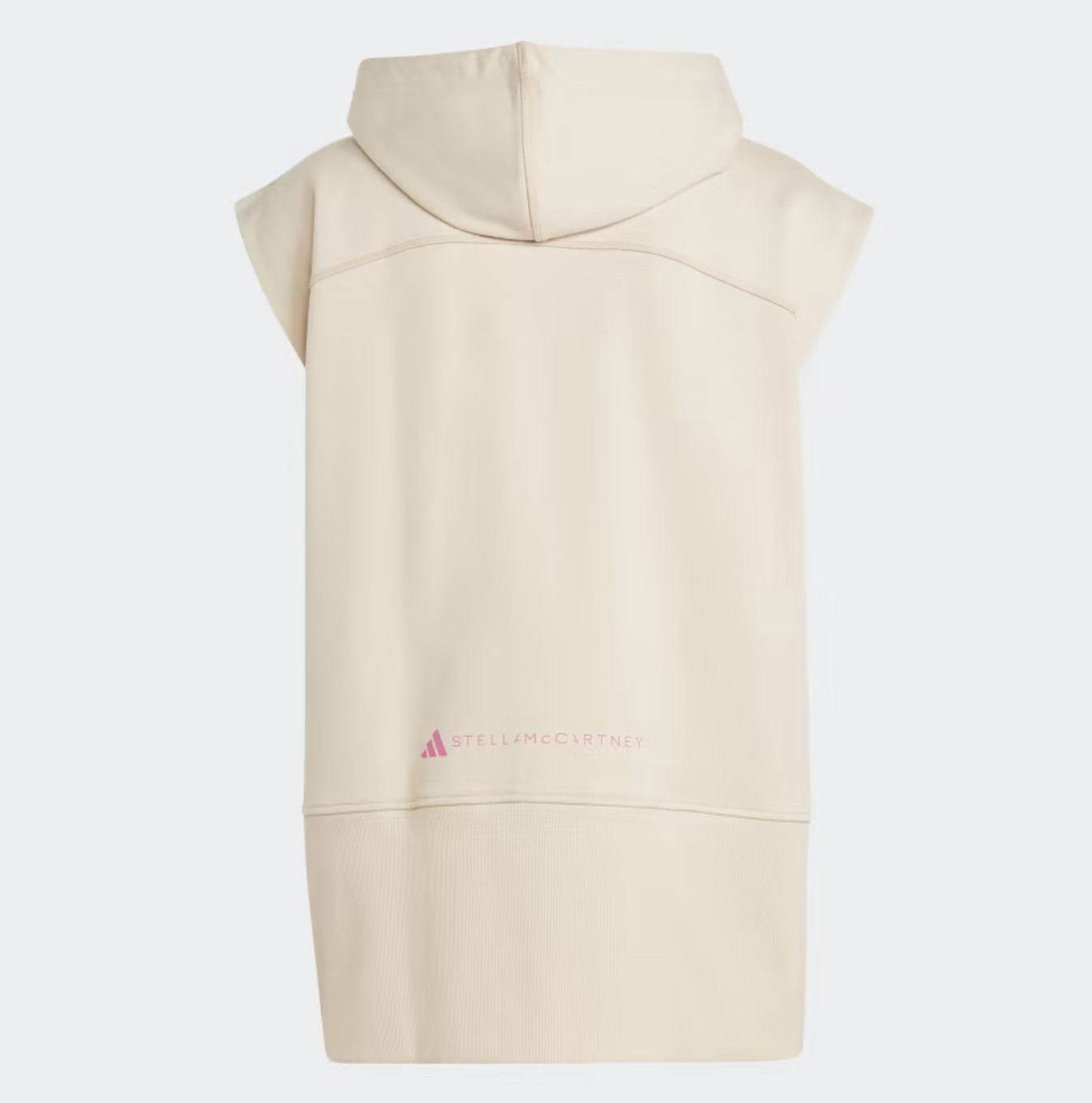 Adidas by Stella McCartney Magic Beige Gender Neutral Sleeveless Hoodie Vest 2XS