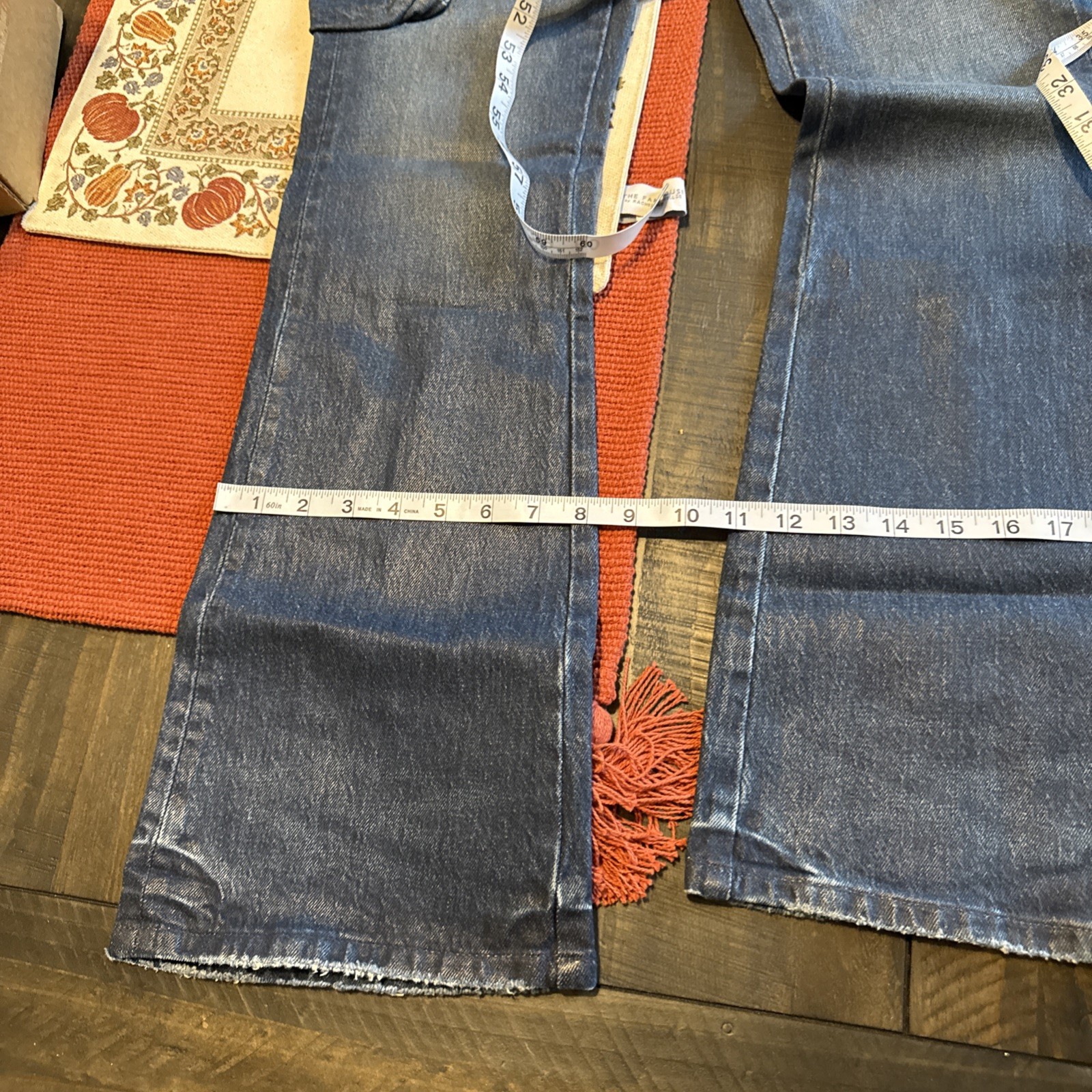 PURPLE BRAND – Cargo Medium Wash Denim Flare P004 Jeans – Men’s Sz 31×31