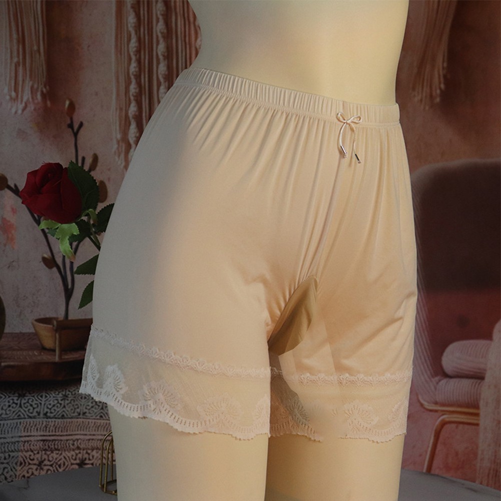 Fashionable and Comfortable Middle Waist Mens Ice Silk Boxer Shorts Underwear