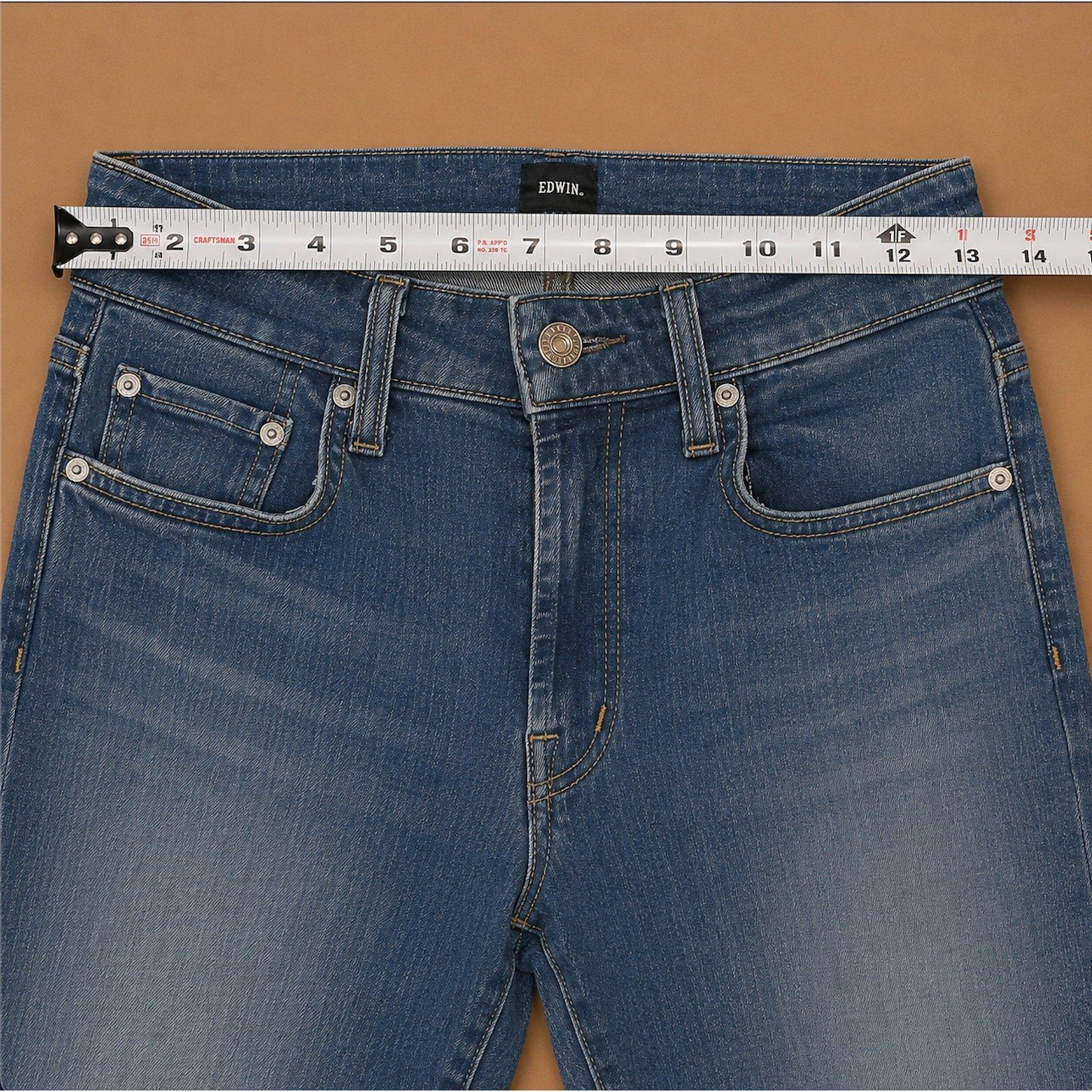 EDWIN USA Lark Mid Rise Bootcut Jeans Flashback Wash Women’s Y2K – Size 25 NWT