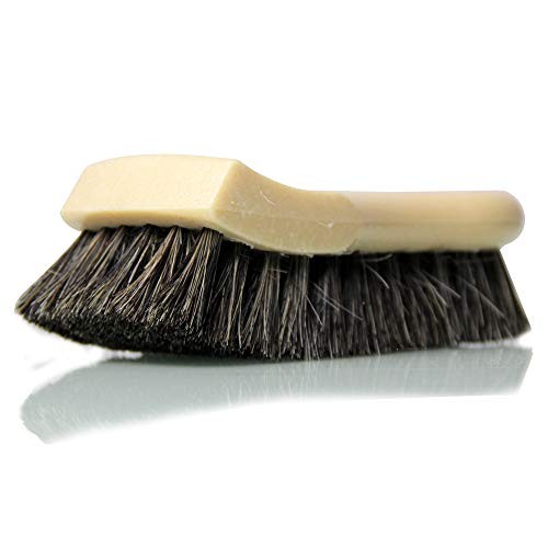 Long Bristle Horse Hair Leather Cleaning – Leather to Gently Clean Brush Brush