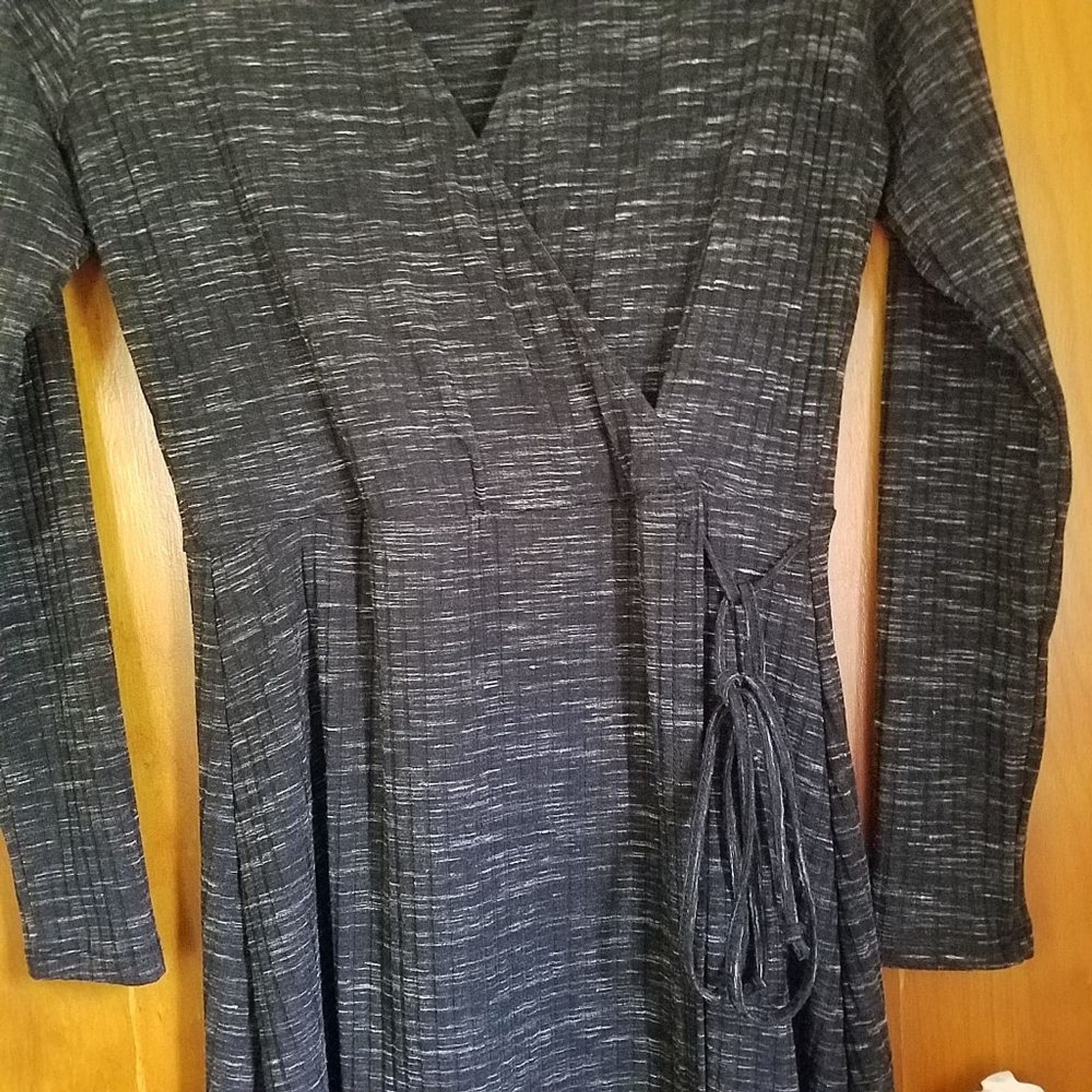 Altar’d State Black & White Heathered Wrap…