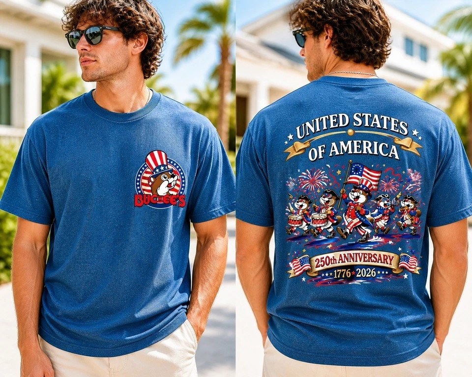 Buc-ees 250th Anniversary America, 250th years of Freedom – All Over Shirt