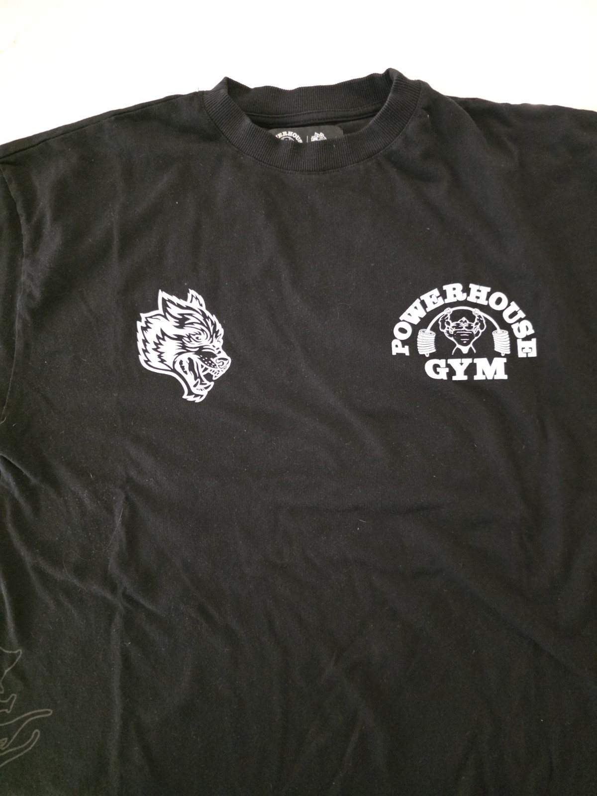 Darc Sport Powerhouse Gym NFGU.H Wolf Graphic Crew Neck T-Shirt Men’s M