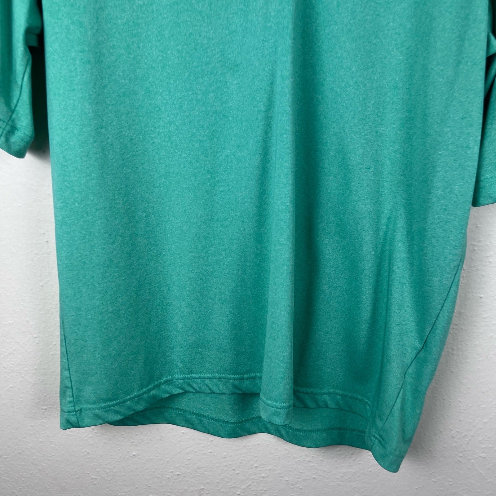 Pebble Beach Men’s Light Green Performance Pull Over Golf Polo Size Medium