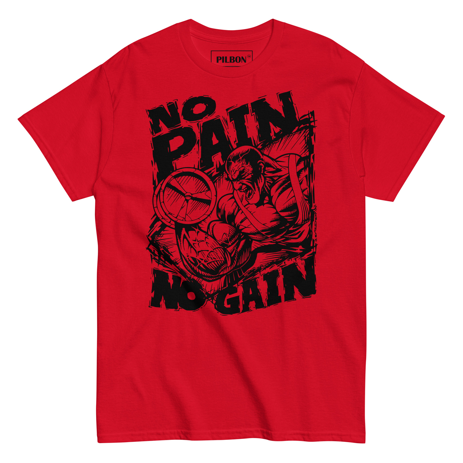 No Pain No Gain, Gym, Bodybuilding, Training, Workout, Boxing, MMA T-Shirt