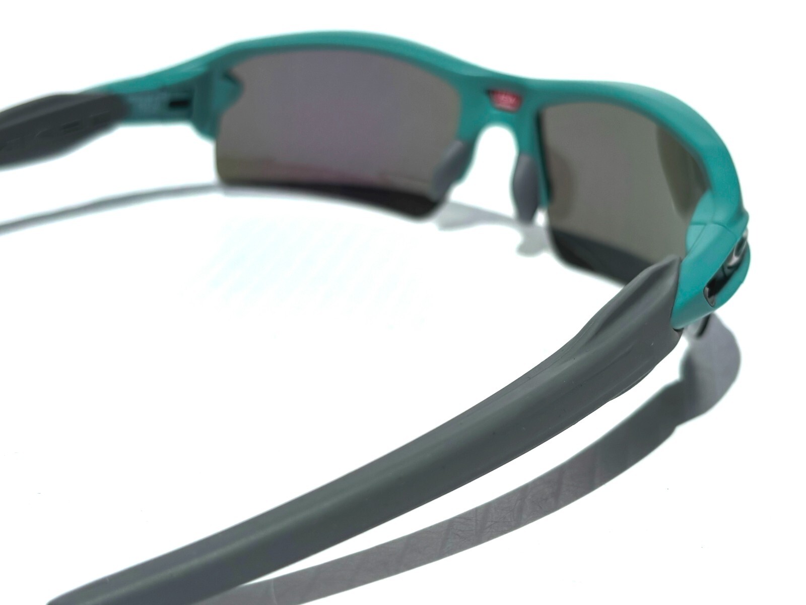 NEW Oakley FLAK 2.0 Matte Pacific Green POLARIZED Galaxy Jade Sunglass 9188