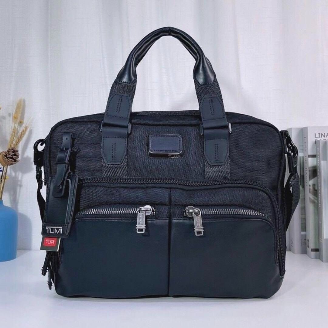 TUMI New Slim Commuter Briefcase ALPHA BRAVO Business bag Men’s outlet New