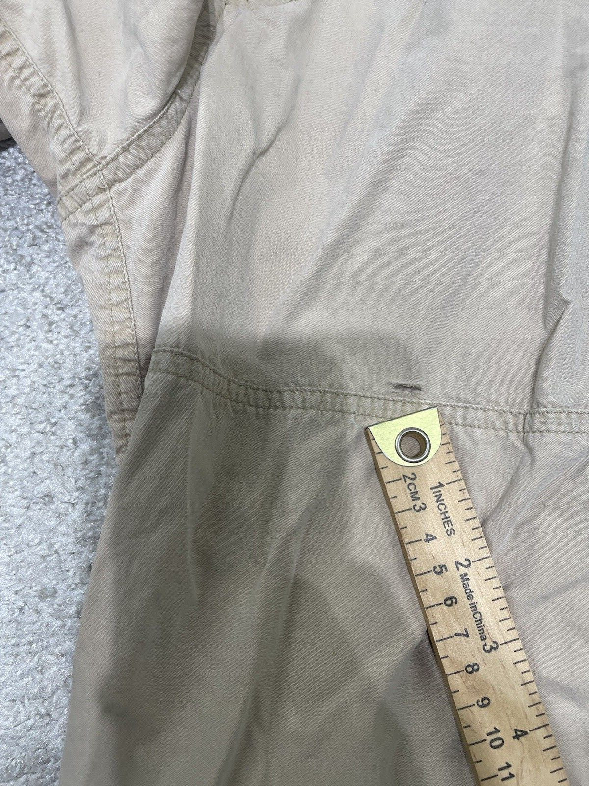 Y2K Abercrombie Fitch Cargo Pants XL 34X29 Paratrooper Baggy Gorpcore Grunge