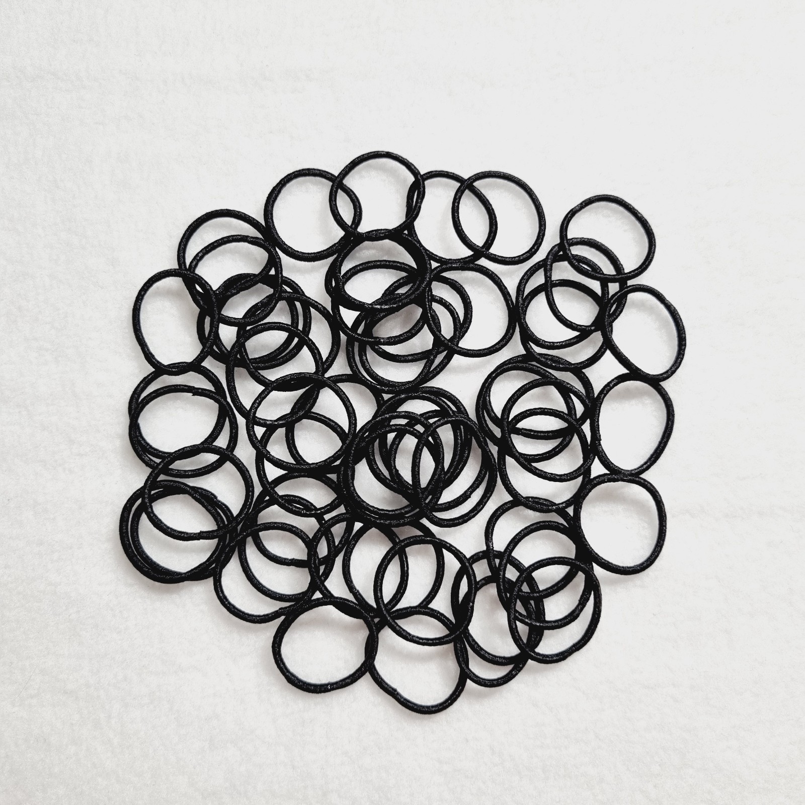 50Pcs small Hair Ties Elastics Ponytail Holders Elastic Bands For Girls baby Pet