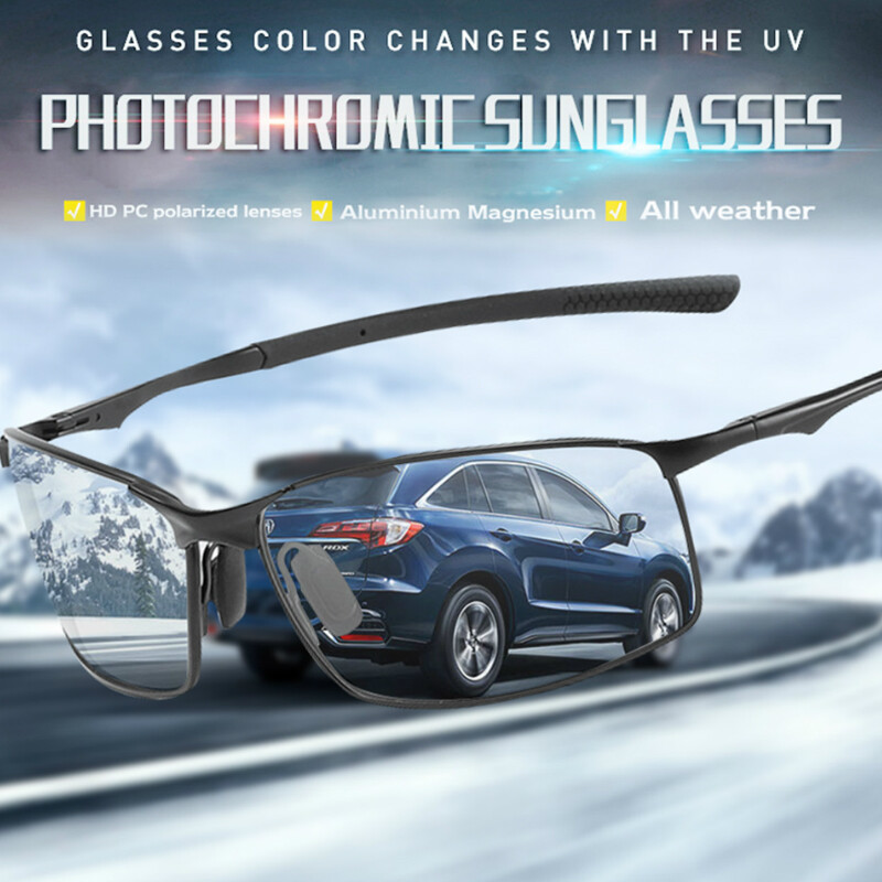 Mens Polarized sunglasses UV400 Pilot Sport Glasses Driving Eyewear With Case US
