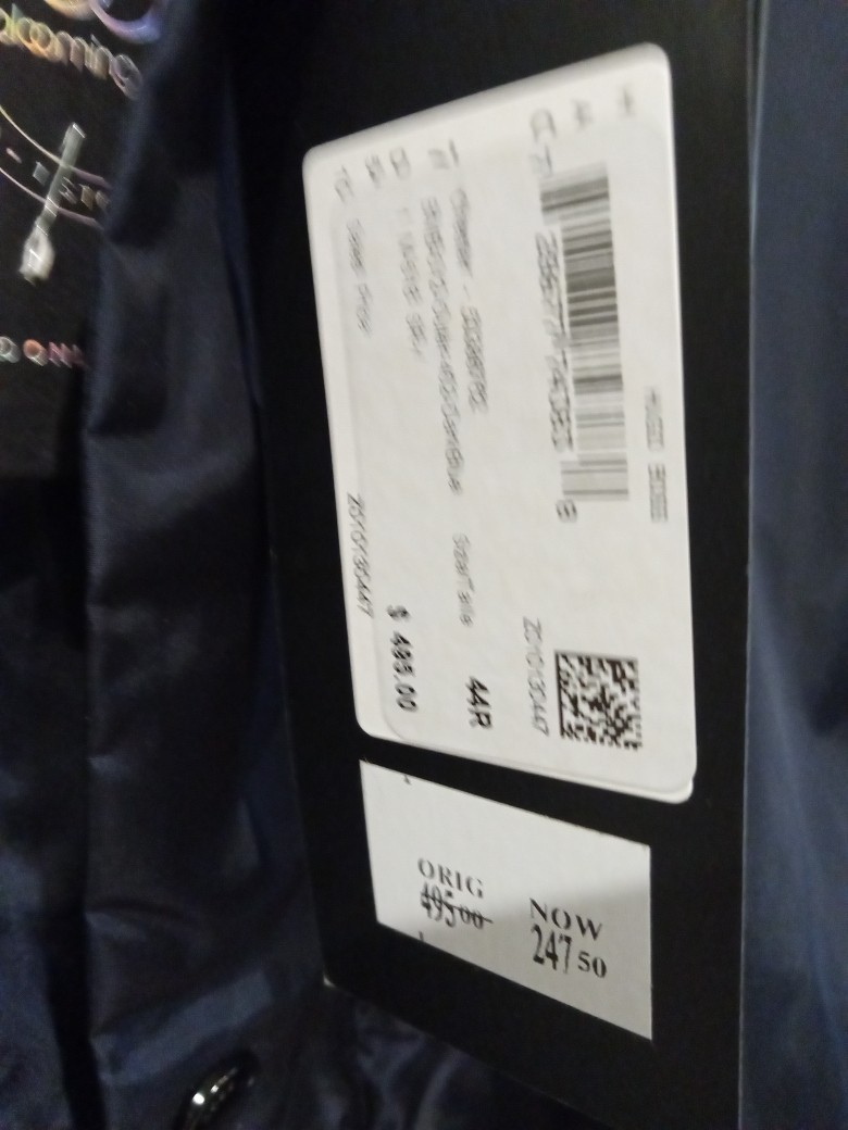 NWT Hugo Boss Black Label by Hugo Boss Water-Repellent Windbreaker Jacket