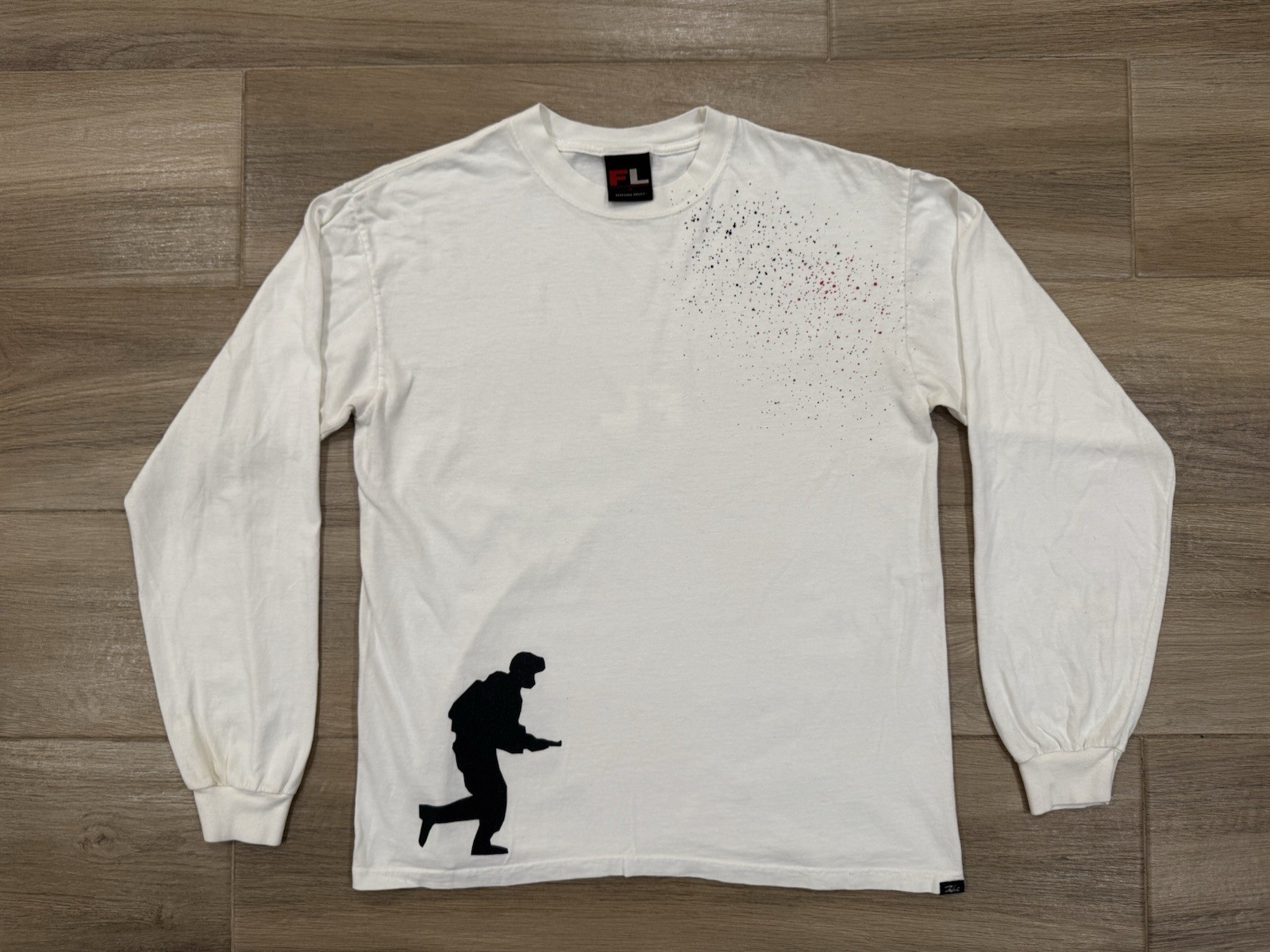Futura Laboratories Men’s Long Sleeve T-Shirt FITS SMALL/MEDIUM Streetwear Y2K