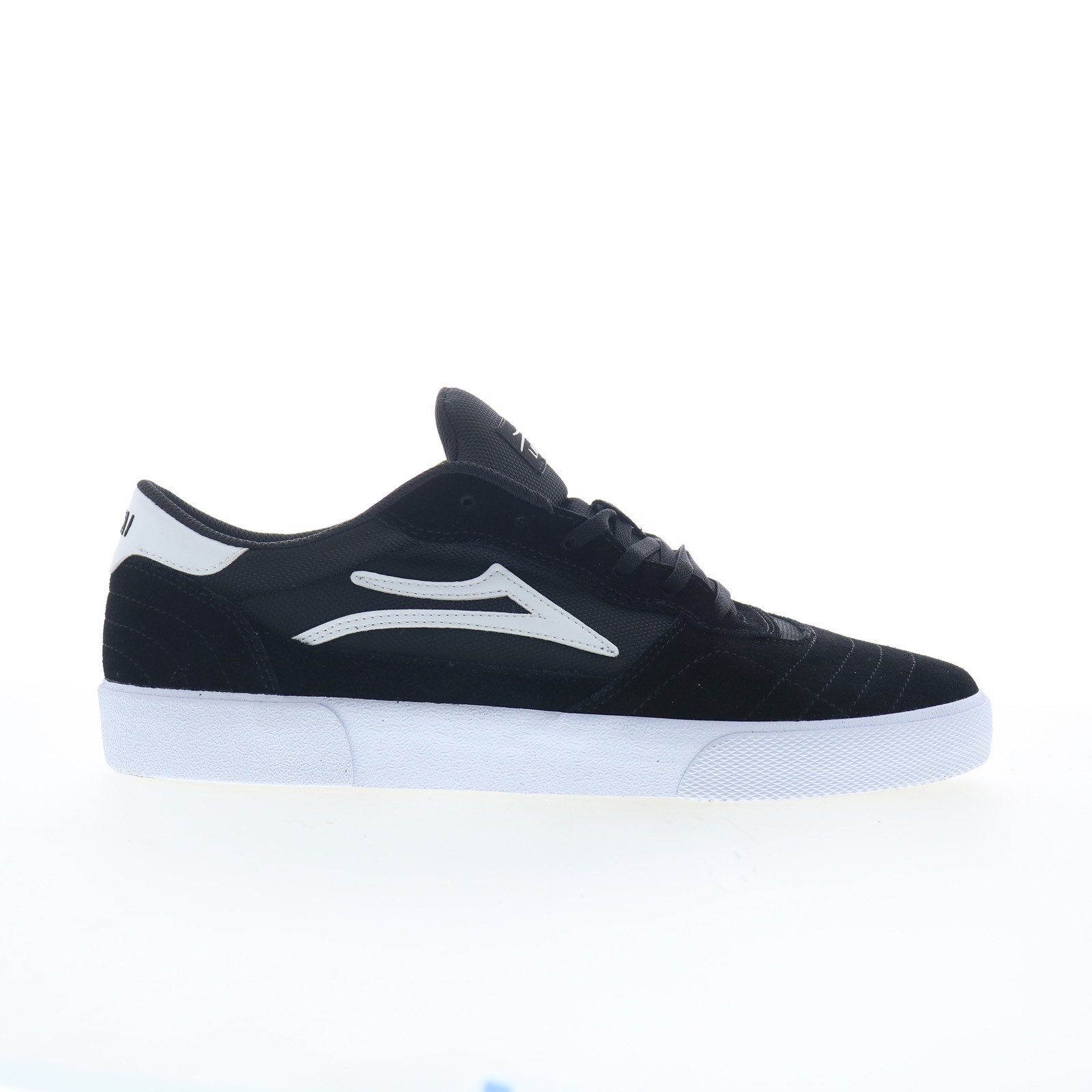 Lakai Cambridge Mens Black Suede Lace Up Skate Inspired Sneakers Shoes