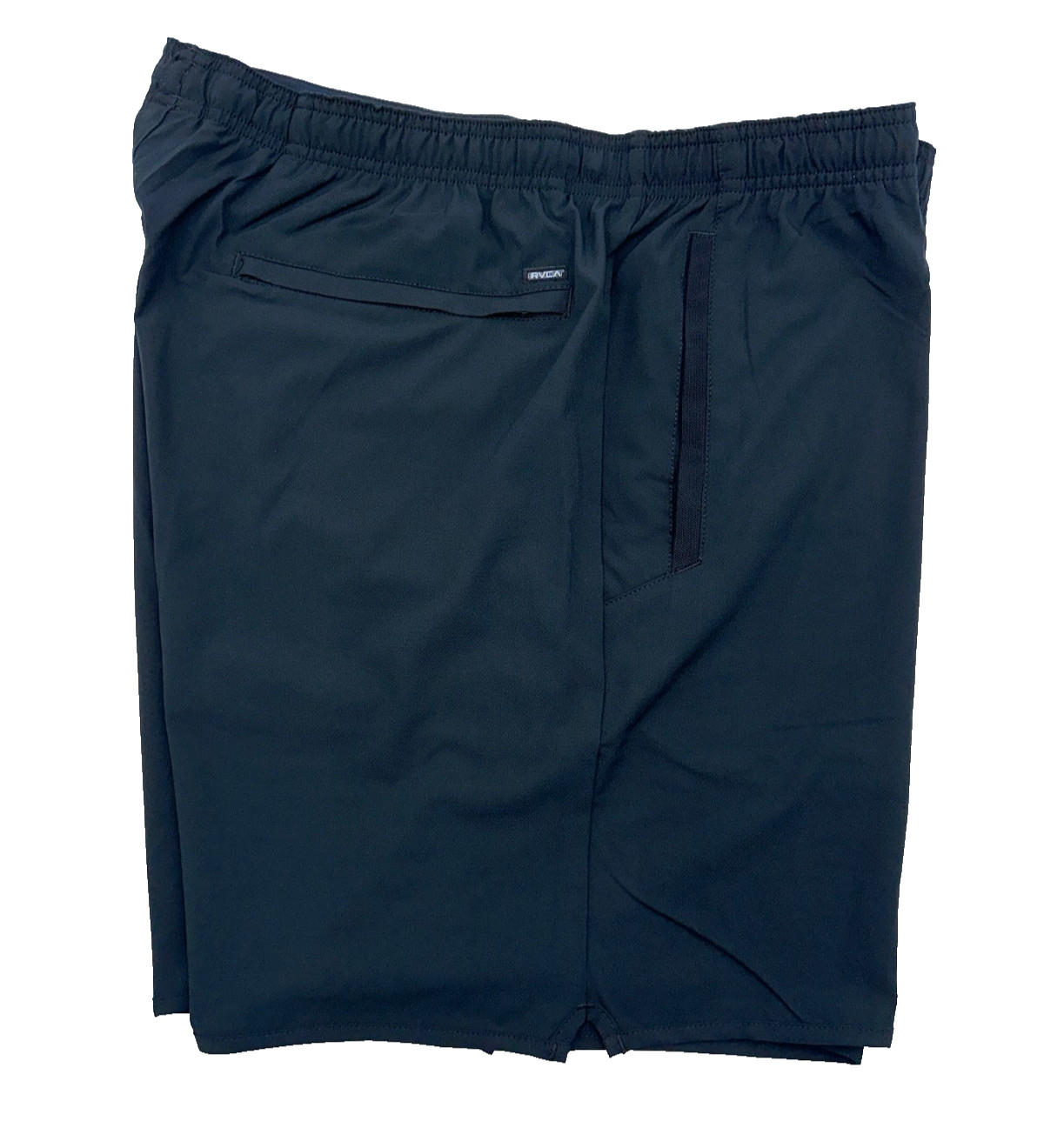$60 RVCA Men’s Yogger Stretch Elastic Waist Shorts 8″ – Black – Medium -New Tag
