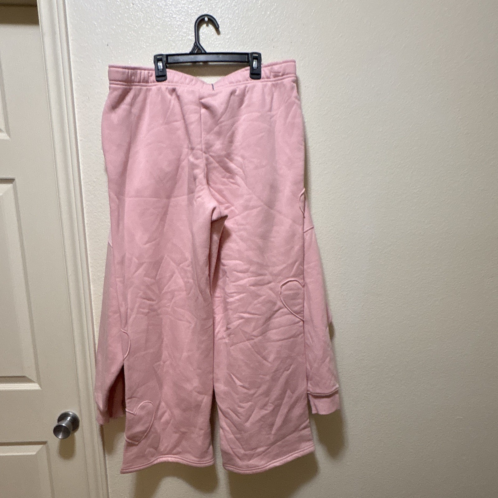Pink Rose Women’s XL 2pc Heart Sweatshirt & Pants PS6T02565BSO