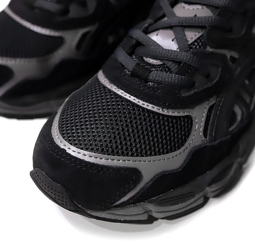 Asics GEL-NYC Black Graphite Grey Men’s 1201A789-020 Color BLACK / GREY Japan