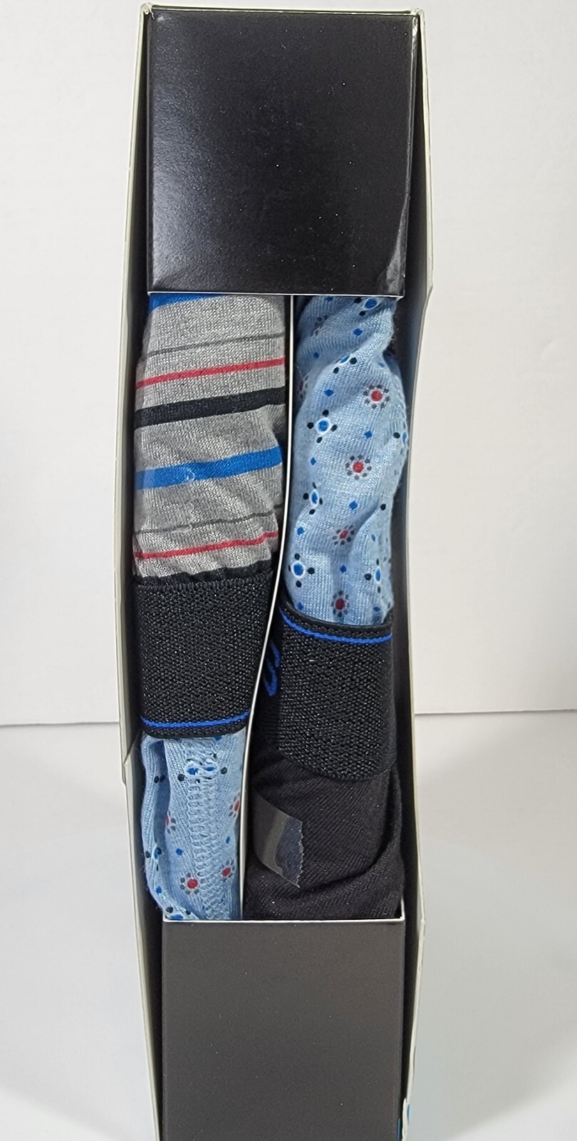 Hanes Tagless Boxer Briefs Men’s S (28-30″) ComfortBlend 4-Pack Assorted Designs
