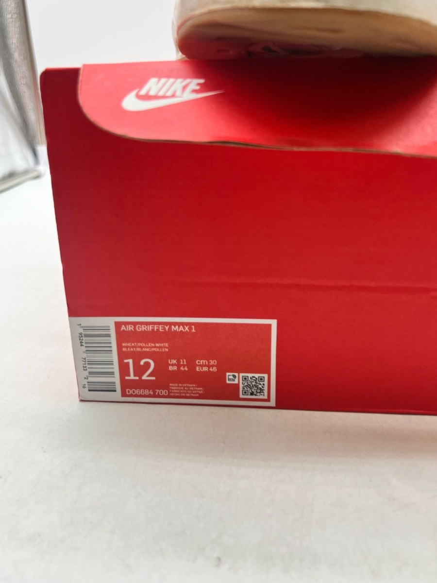 Nike Air Griffey Max 1 Wheat (2022) 12 (Heavily Worn Pre-O Size 12 (Damaged Box)