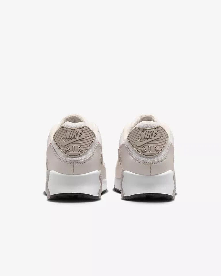 Nike DM0029-113 Air Max 90 White College Grey Vast Grey Red Men’s shoes mot04