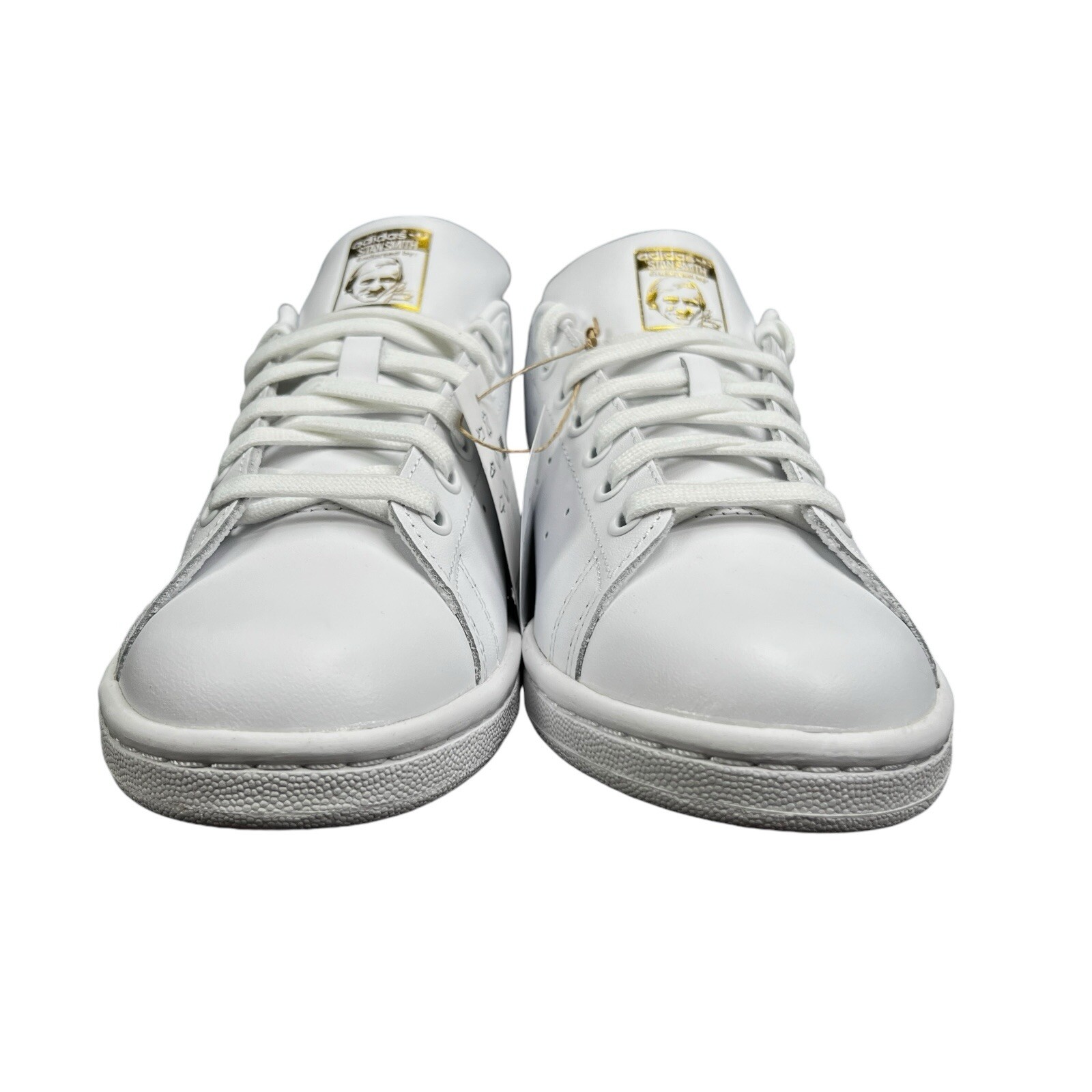 Adidas Stan Smith White Blue Dawn Gold Shoes HQ6642 Women’s Sizes 6 – 11