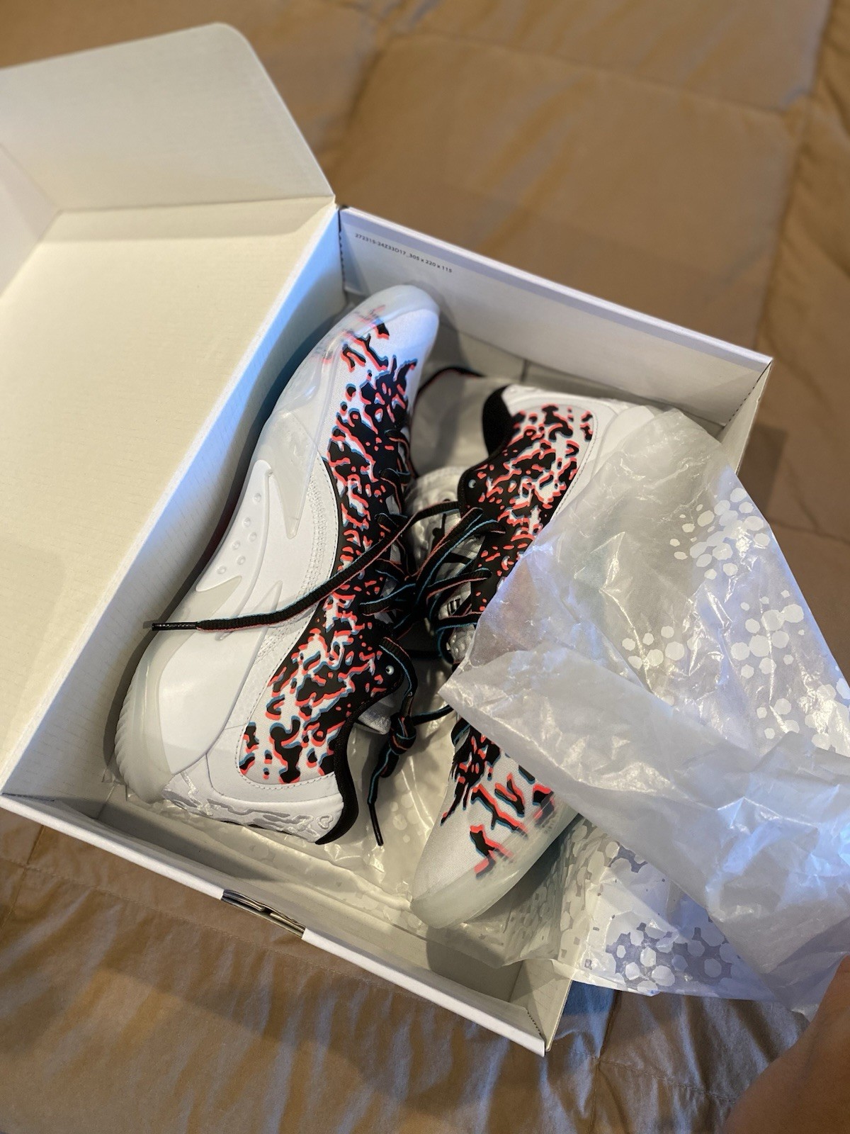 Jordan Zion 3 NRGBasketball Shoes Size 8