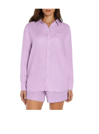 Gap Women’s Linen Blend Button-Down Shirt- Asst Colors/Sizes