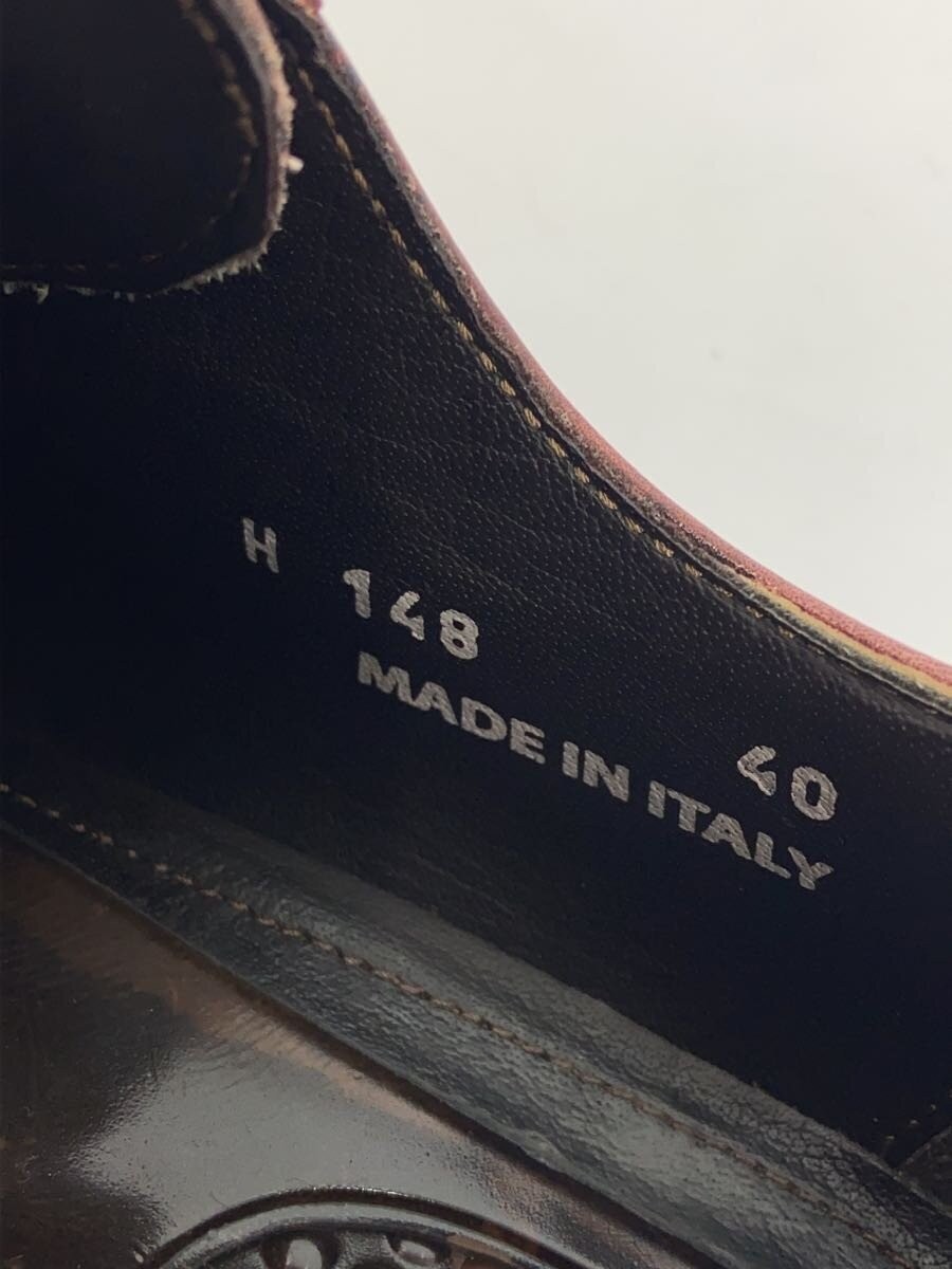 Vibram Sole/Dress Shoes/40/Brd/Leather// BFD07