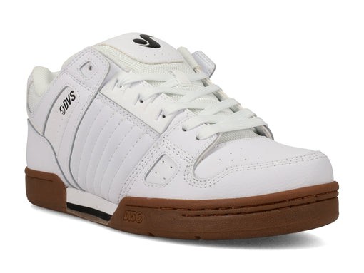DVS Men’s Celsius Skate Shoe White/Gum – DV01354100 (DVF0001354-100), White/Gum