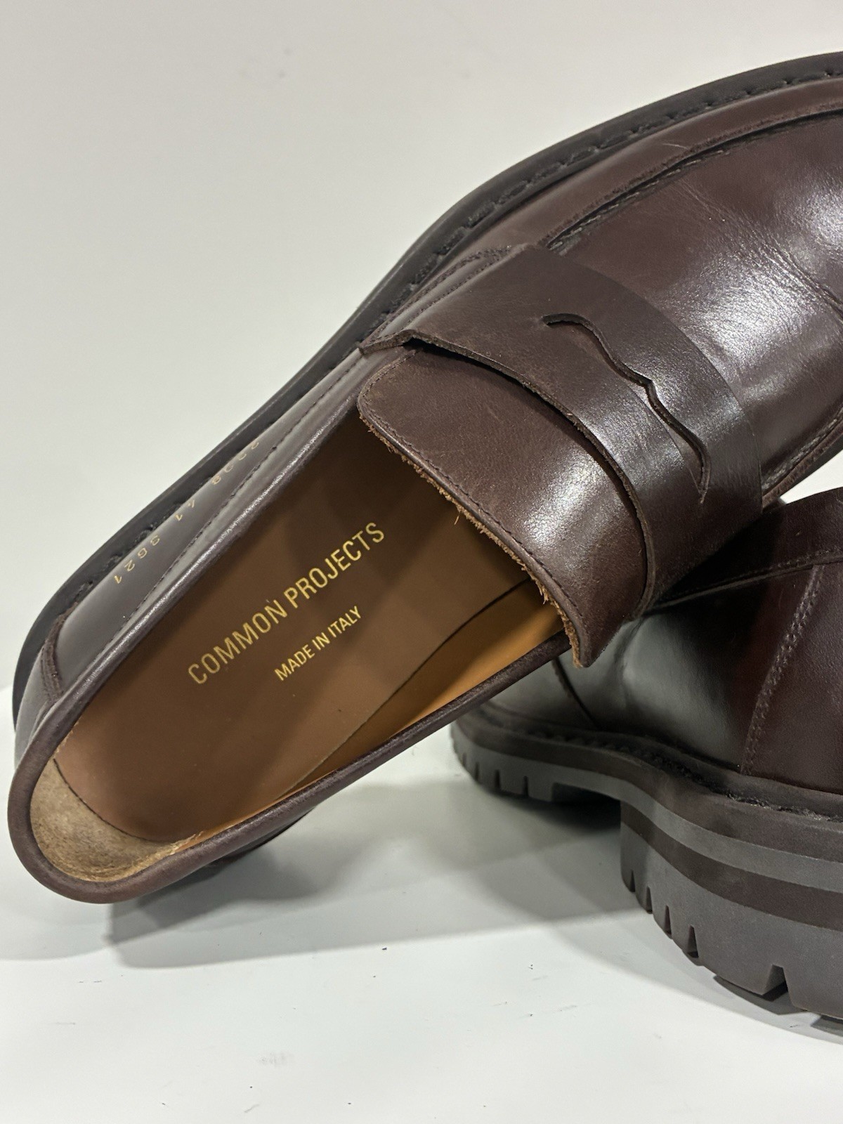 Common Projects Leather Loafer Size EU 41 USA 8