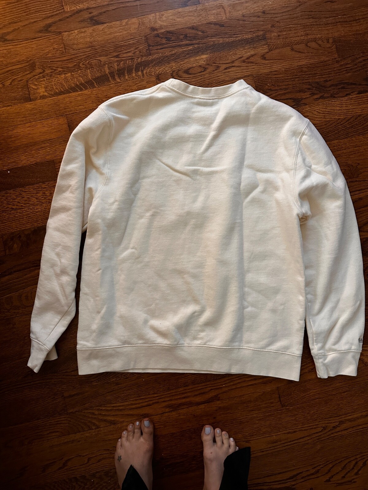 Dodgers 2024 World Series Champions Cream Crewneck – Official Merch – 2XL
