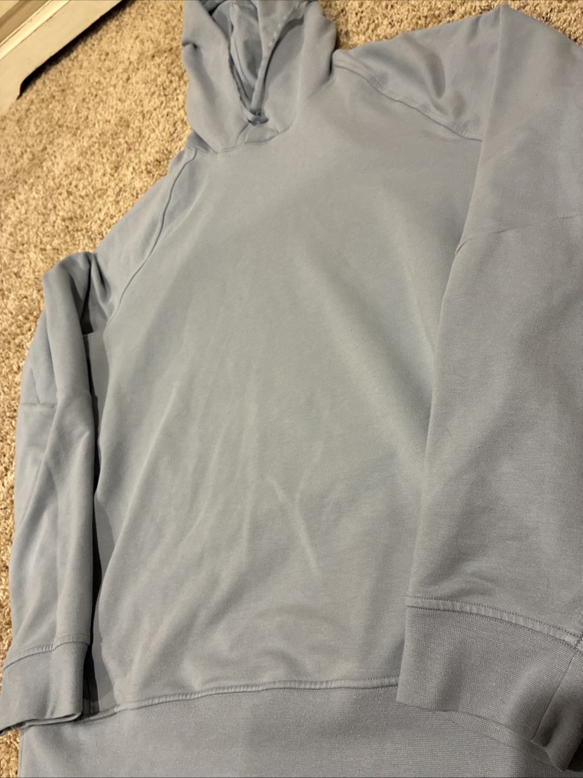 MENS lululemon Smooth Spacer Pullover Hoodie Light Blue Size Medium